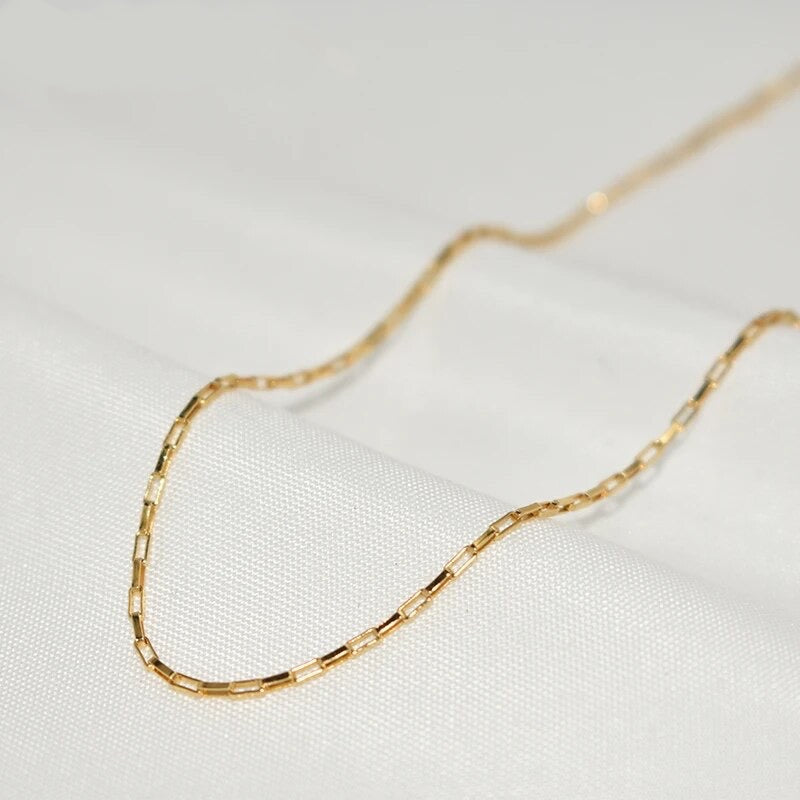 Gold filled Chain necklace