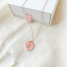 Load image into Gallery viewer, Cross my heart necklace [Engrave]
