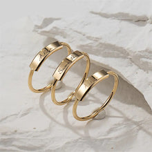 Load image into Gallery viewer, Erin Personalised Band - Gold filled [Engraving option available]
