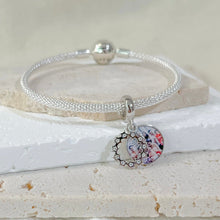 Load image into Gallery viewer, Dangling Hollow Star Photo Charm
