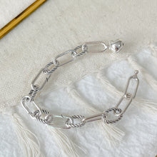 Load image into Gallery viewer, Heart Paper Clip Bracelet
