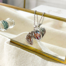 Load image into Gallery viewer, Birthstone Heart Locket [Engravable]
