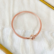 Load image into Gallery viewer, Rose Gold Charm Bangle
