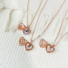 Load image into Gallery viewer, Interlocking Heart Locket [Engravable]
