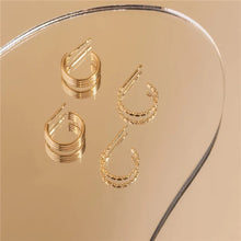 Load image into Gallery viewer, Pippa Hoop Earrings [Gold-filled]
