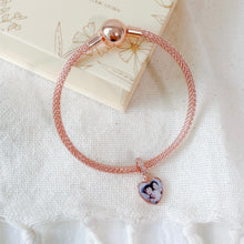 Load image into Gallery viewer, Rose Gold Charm Bangle
