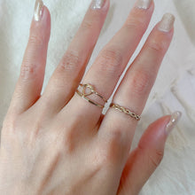 Load image into Gallery viewer, Gold filled Eternal Braid Ring
