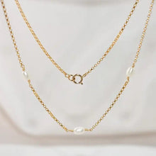 Load image into Gallery viewer, Gold filled Freshwater pearl chain
