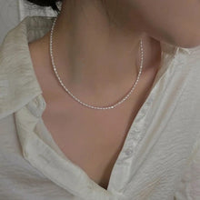 Load image into Gallery viewer, Gold filled Natural Baroque pearl choker necklace
