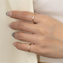 Load image into Gallery viewer, Hand-stamped signet initial ring
