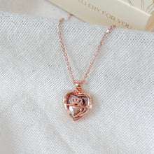 Load image into Gallery viewer, Claddagh Heart Locket [Engravable]
