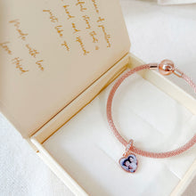 Load image into Gallery viewer, Dangling Heart Photo Charm (Rose Gold)

