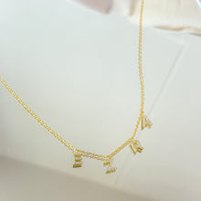 Load image into Gallery viewer, Paved name necklace
