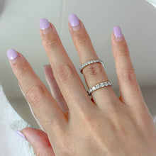 Load image into Gallery viewer, Half eternity ring (3mm)
