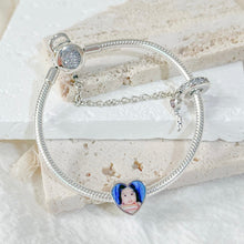 Load image into Gallery viewer, Engravable Heart Photo Charm
