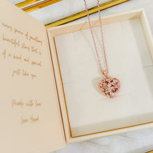 Load image into Gallery viewer, Tree of Life Heart Locket [Engravable]

