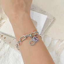 Load image into Gallery viewer, Heart Paper Clip Bracelet
