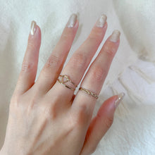 Load image into Gallery viewer, Gold filled Heart Knot Ring
