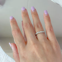 Load image into Gallery viewer, Half eternity ring (3mm)
