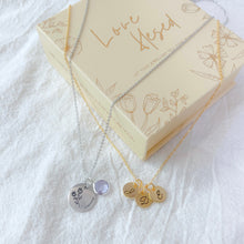Load image into Gallery viewer, Mini initials necklace [Engrave]
