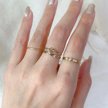 Load image into Gallery viewer, Gold filled Eternal Braid Ring

