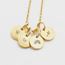 Load image into Gallery viewer, Mini symbol necklace [Engrave]
