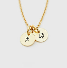 Load image into Gallery viewer, Mini symbol necklace [Engrave]
