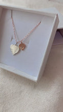 Load and play video in Gallery viewer, Isabelle Double Hearts Necklace
