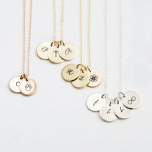 Load image into Gallery viewer, Mini symbol necklace [Engrave]
