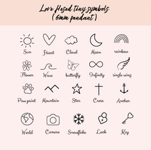 Load image into Gallery viewer, Add-on 6mm tiny symbol [Engrave]
