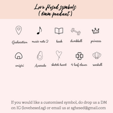 Load image into Gallery viewer, Mini symbols bracelet [Engrave]

