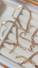 Load and play video in Gallery viewer, The Personalised Herringbone bracelet
