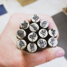 Load image into Gallery viewer, Gold-filled Birth Flower Stacker Necklace (2 and more pendants)
