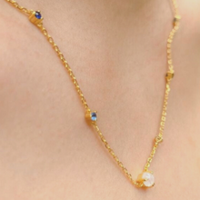 Load image into Gallery viewer, Gemstone moonstone necklace
