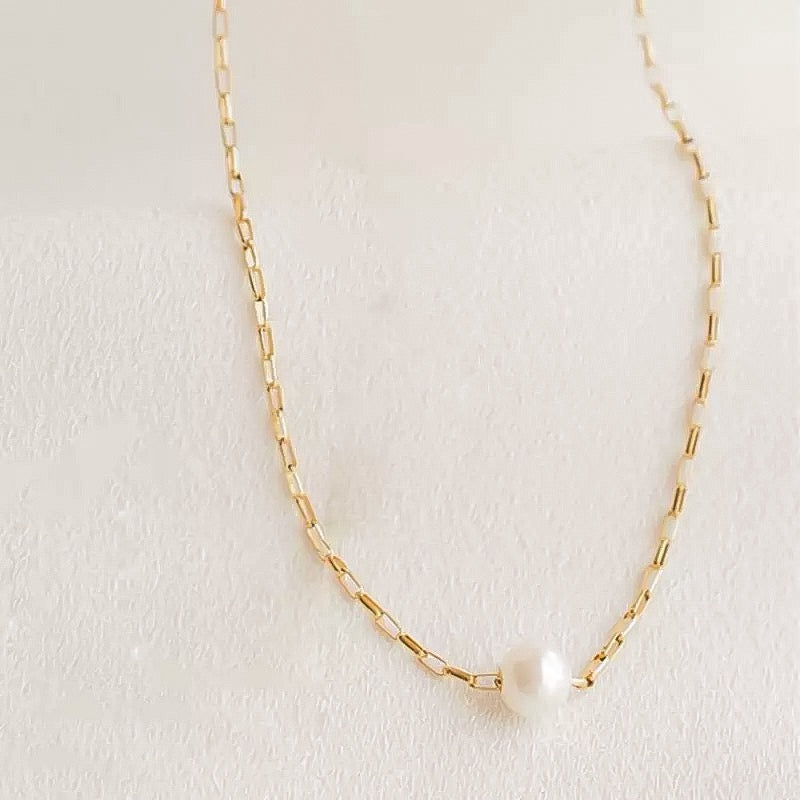 Gold filled Pearl Link chain