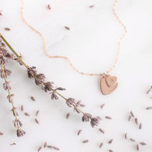 Load image into Gallery viewer, Heart Stacker Necklace [Gold-filled]

