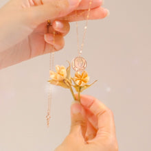 Load image into Gallery viewer, Birth Flower Layered Necklace [Gold-filled]
