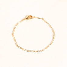 Load image into Gallery viewer, Gold-filled Figaro bracelet
