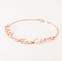 Load image into Gallery viewer, Layla Name bracelet
