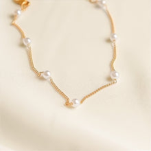 Load image into Gallery viewer, Pearl Drop bracelet [Gold-filled]
