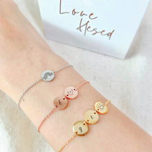 Load image into Gallery viewer, Mini symbols bracelet [Engrave]
