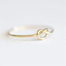 Load image into Gallery viewer, Mia Heart Knot Ring
