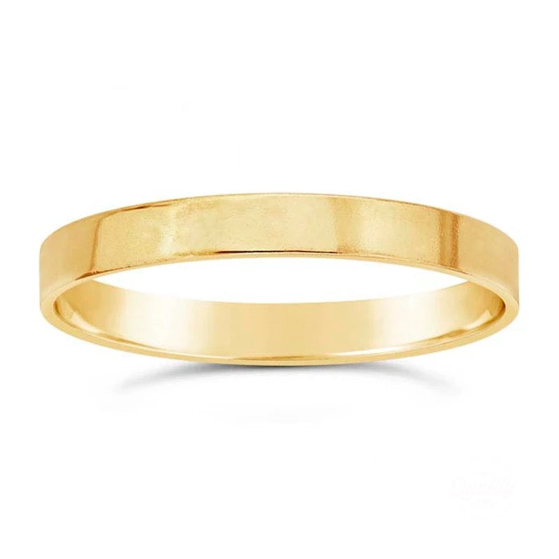 Sierra Band - Gold filled [Engraving option available]