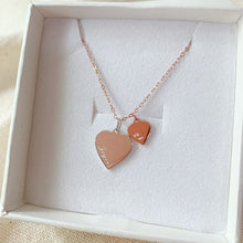 Load image into Gallery viewer, Isabelle Double Hearts Necklace

