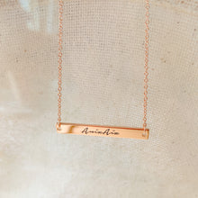 Load image into Gallery viewer, Engraved name necklace
