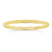 Load image into Gallery viewer, Aurelia hammered stackable ring
