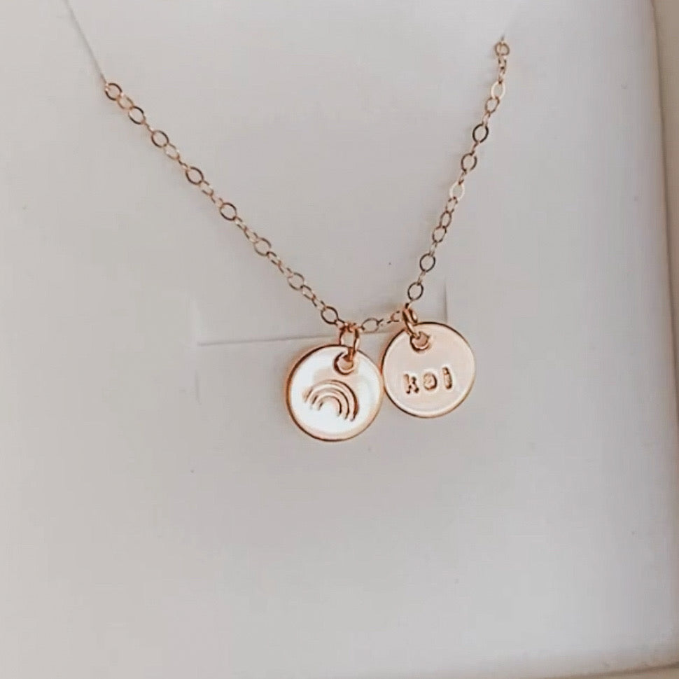Gold-filled Alexis - 10mm pendants