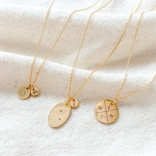 Load image into Gallery viewer, Cross my heart necklace [Engrave]

